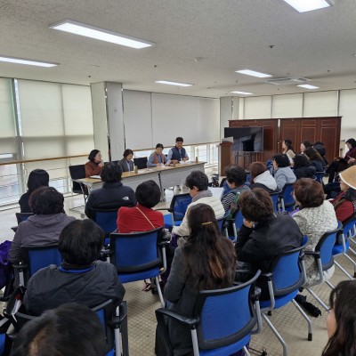 2025년 노인맞춤돌봄서비스 하반기 생활지원사 간담회 이미지