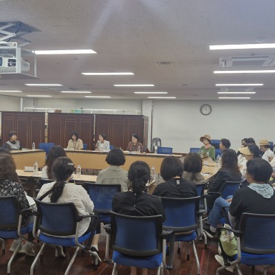 2026년 상반기 노인맞춤돌봄서비스 사업 종사자 간담회 이미지
