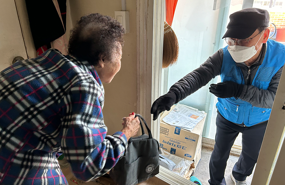 취약노인도시락배달